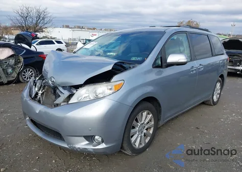2014 Toyota Sienna Limited 7 Passenger from USA, damaged, VIN 5TDDK3DC0ES093771
